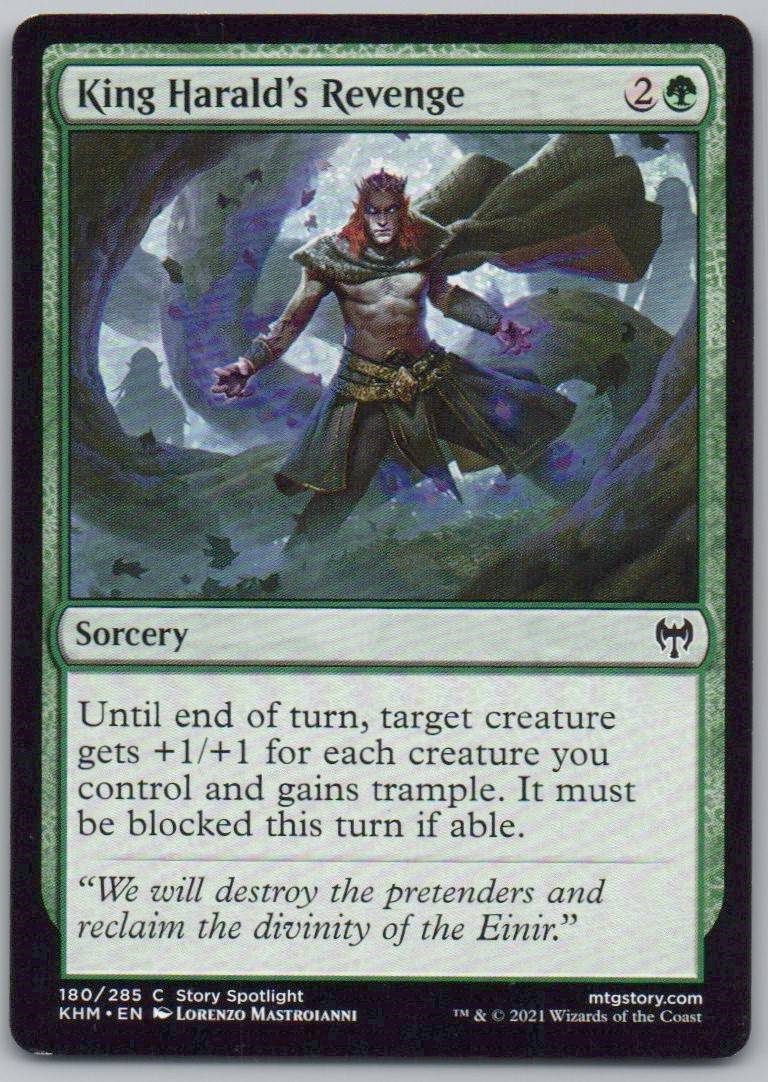 King Harald's Revenge 180 0 Sorcery Card - Kaldheim