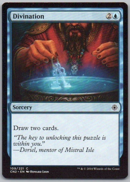 Divination 109 Normal Sorcery Card - Conspiracy: Take the Crown