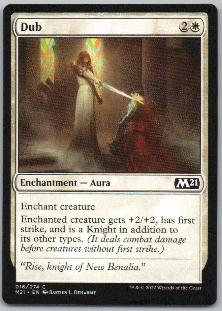 Dub 16 Normal Enchantment Card - Core Set 2021