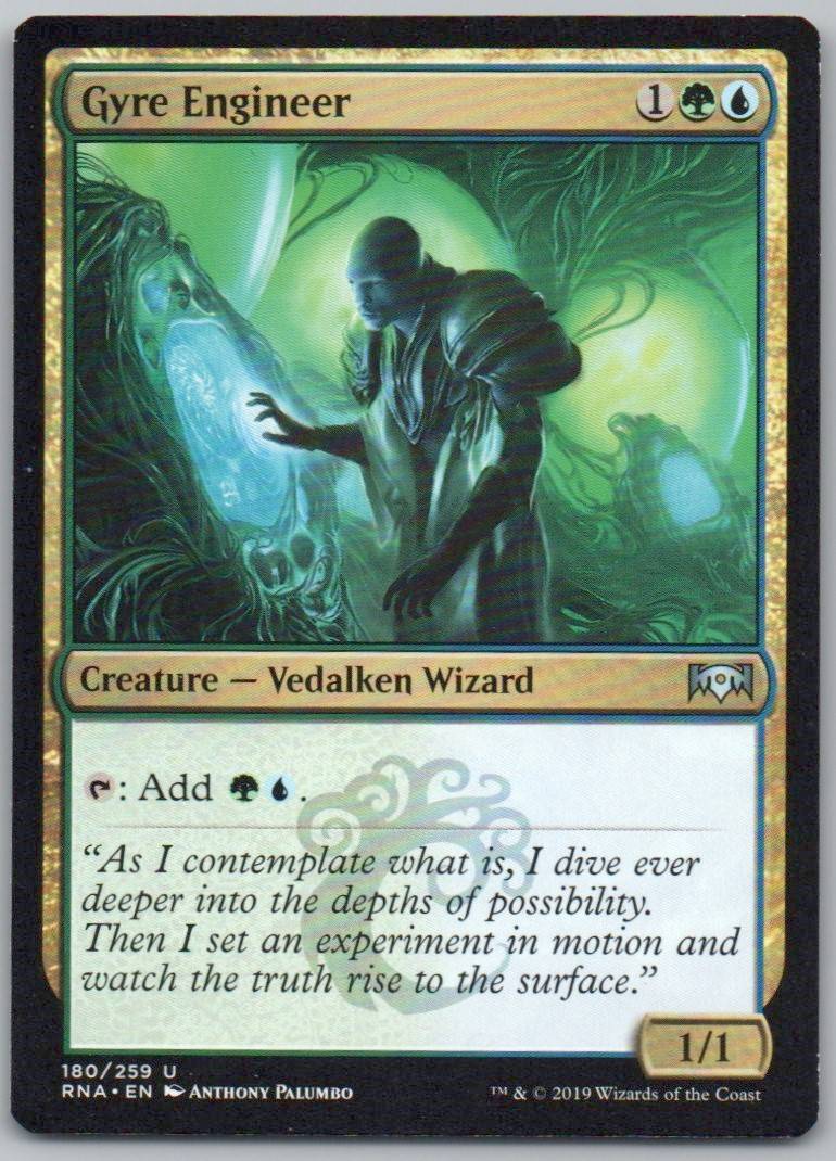 Gyre Engineer 180 Normal Creature Card - Ravnica Allegiance