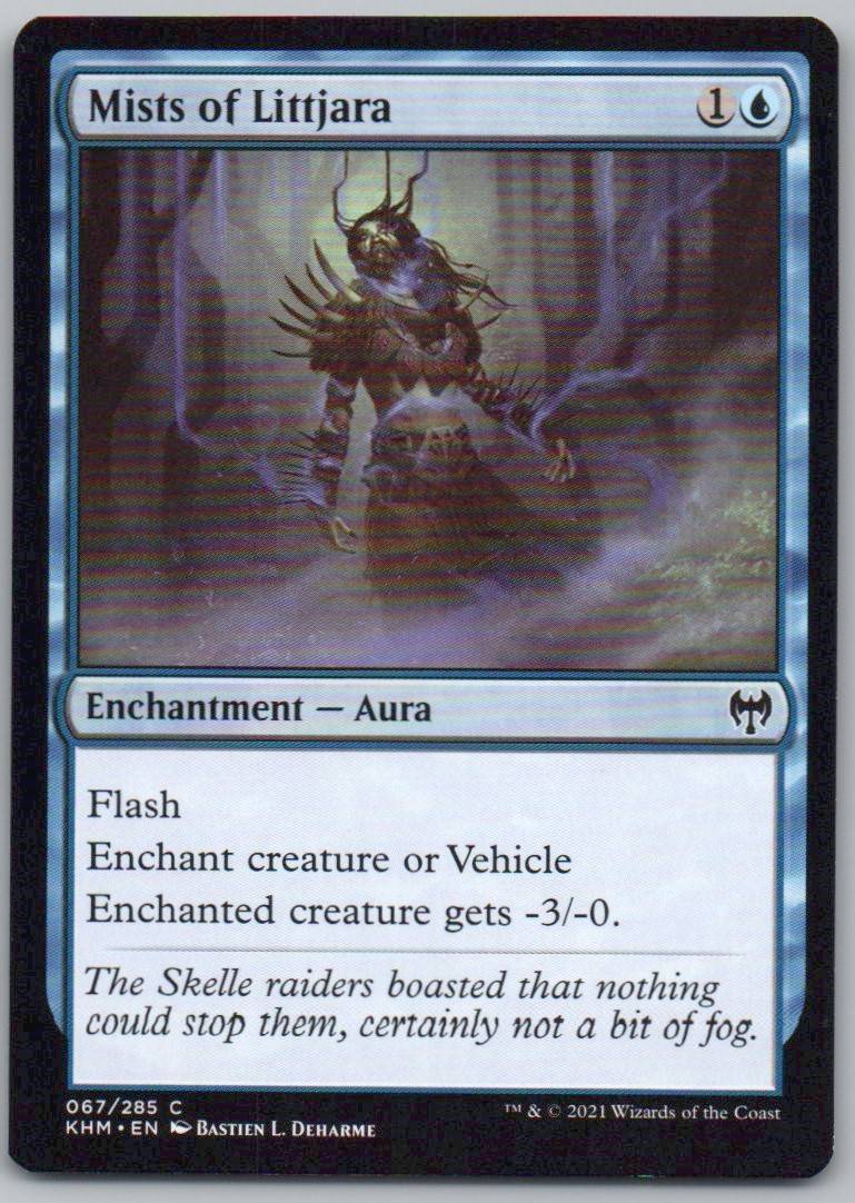 Mists of Littjara 67 0 Enchantment Card - Kaldheim