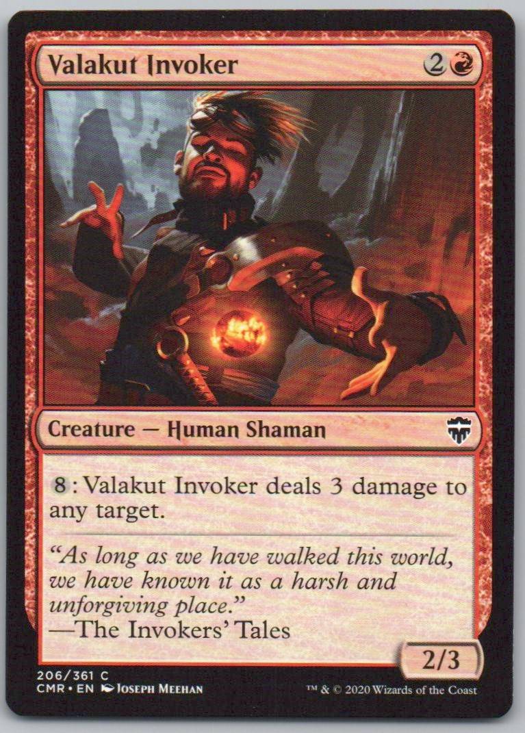 Valakut Invoker 206 Normal Creature Card - Commander Legends