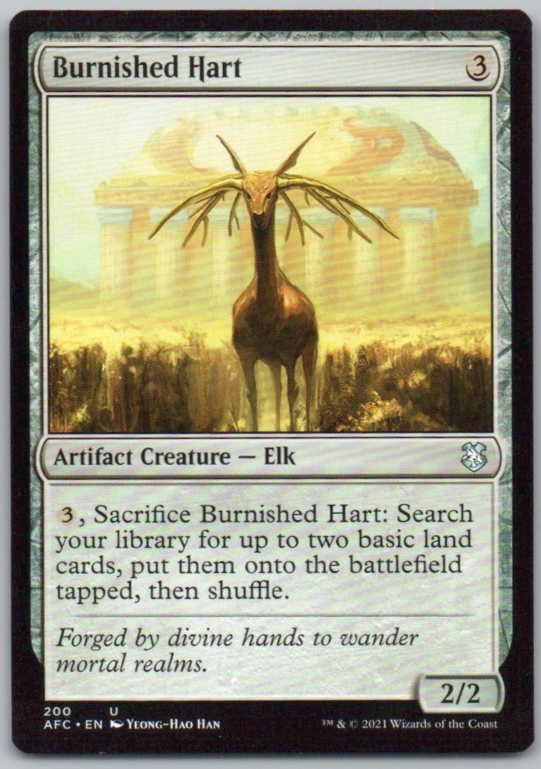 Burnished Hart 200 Normal Artifact Card - Commander: Adventures in the Forgotten Realms