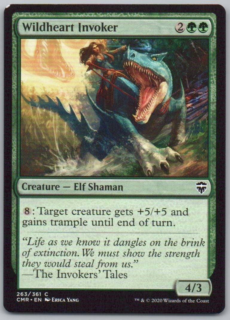 Wildheart Invoker 263 Normal Creature Card - Commander Legends