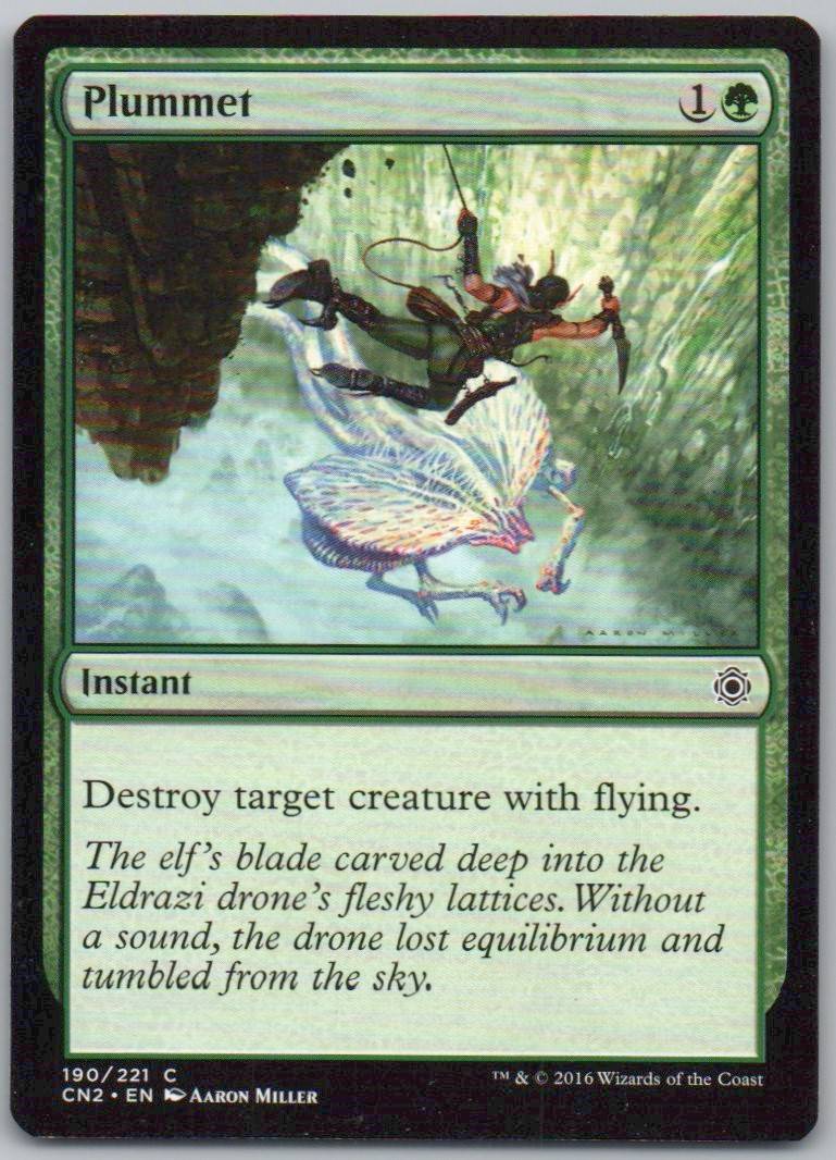 Plummet 190 Normal Instant Card - Conspiracy: Take the Crown