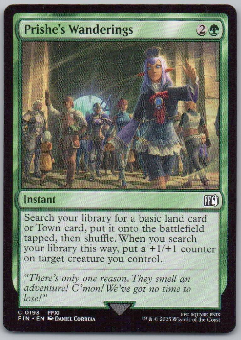 Prishe's Wanderings 193 Normal Instant Card - FINAL FANTASY