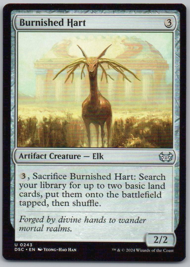 Burnished Hart 243 Normal Artifact Card - Commander: Duskmourn: House of Horror
