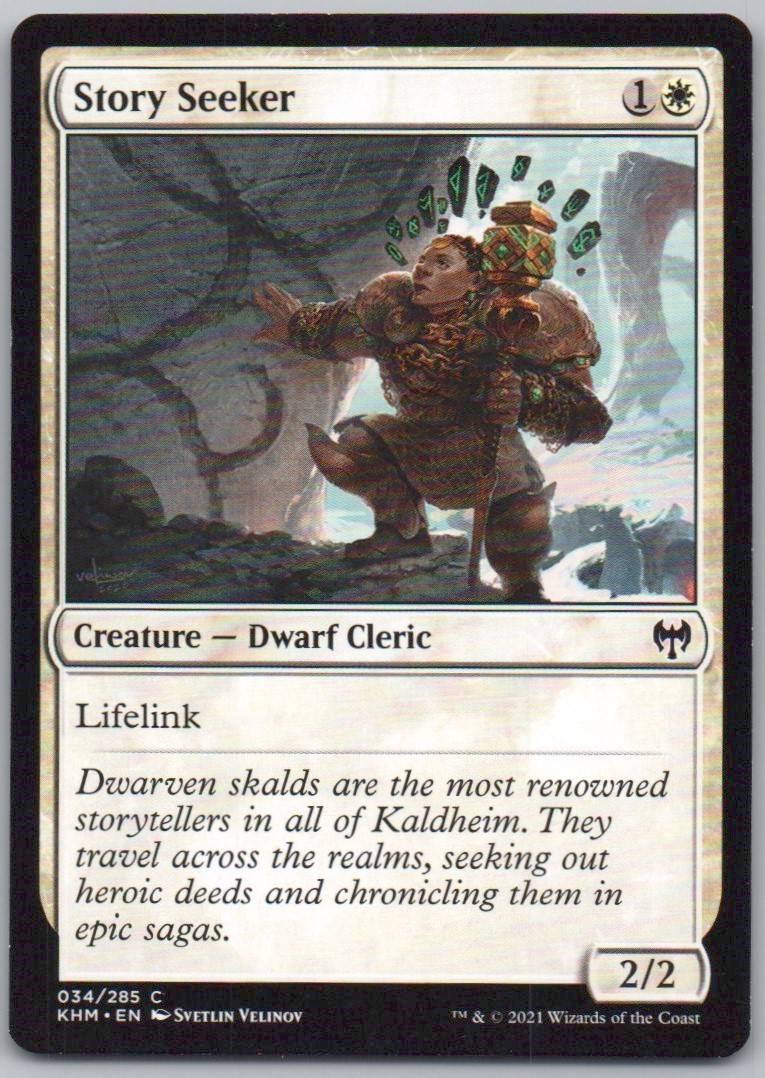 Story Seeker 34 0 Creature Card - Kaldheim