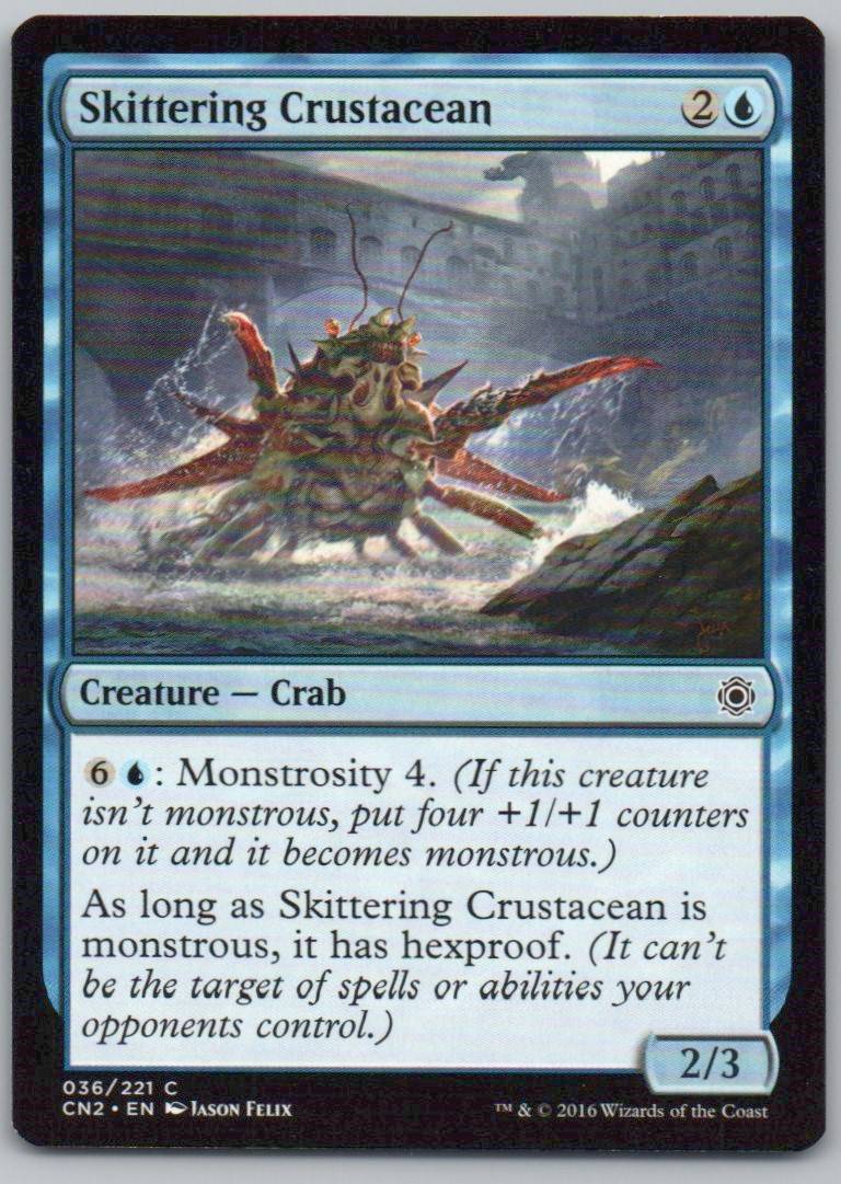 Skittering Crustacean 36 Normal Creature Card - Conspiracy: Take the Crown