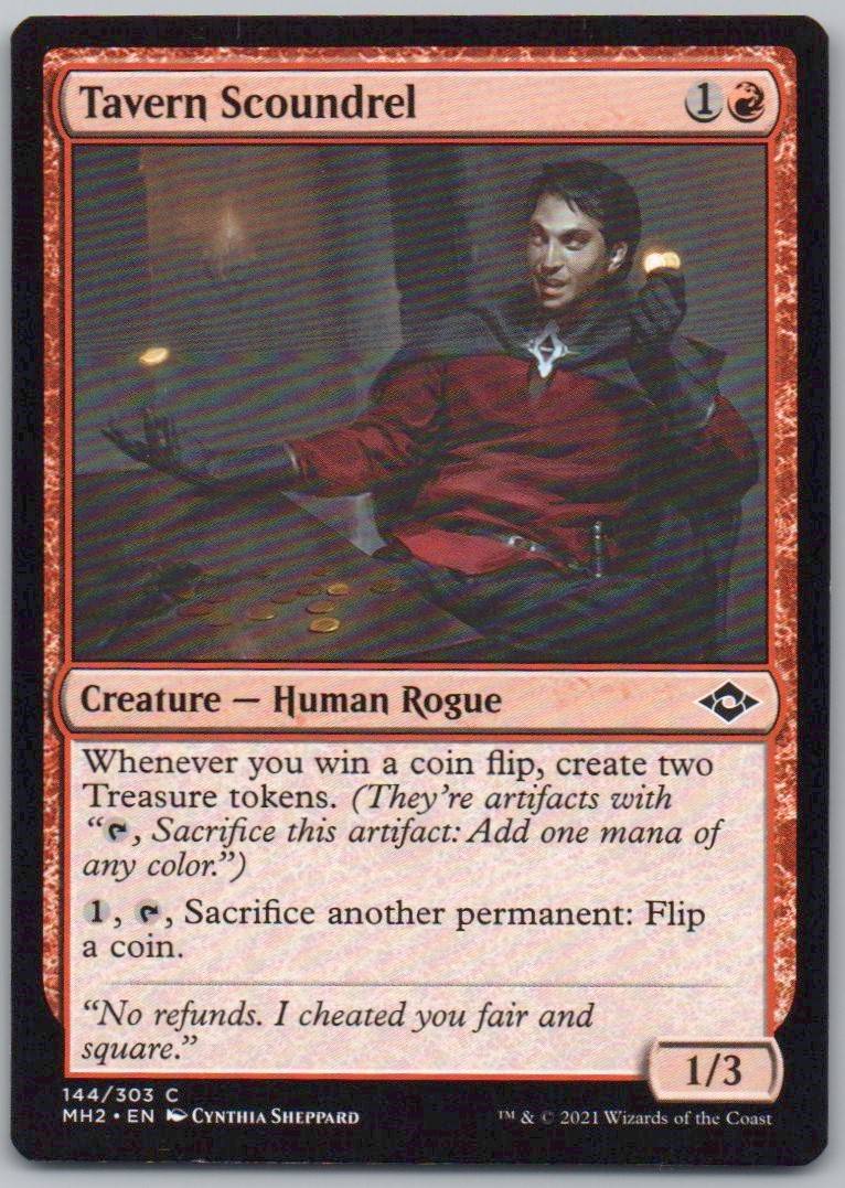 Tavern Scoundrel 144 0 Creature Card - Modern Horizons 2
