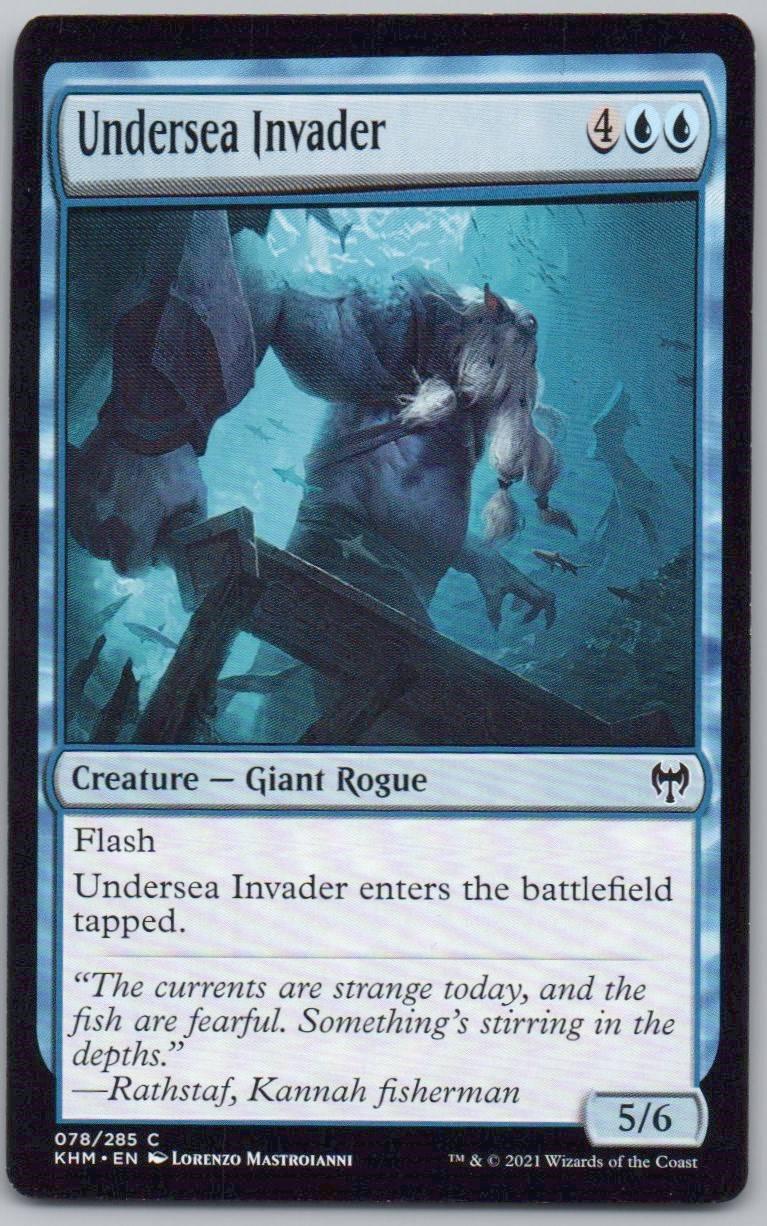 Undersea Invader 78 0 Creature Card - Kaldheim