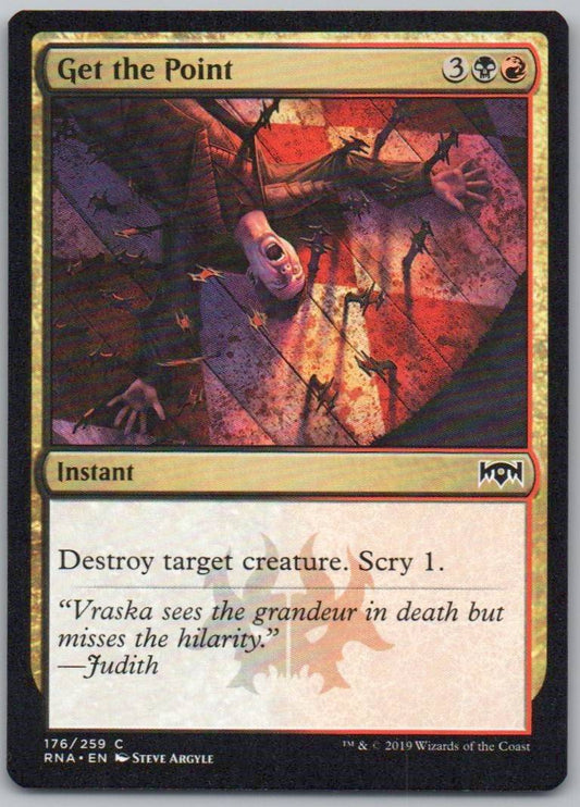 Get the Point 176 Normal Instant Card - Ravnica Allegiance
