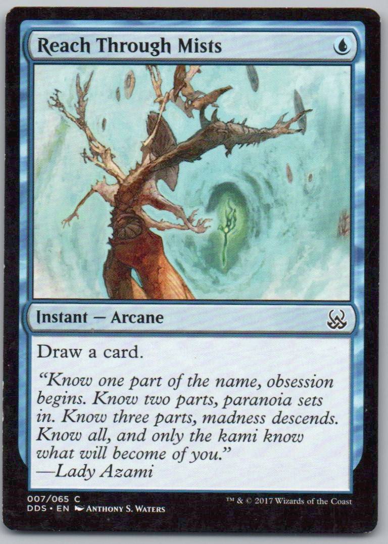 Reach Through Mists 7 Normal Instant Card - Duel Decks: Mind vs. Might