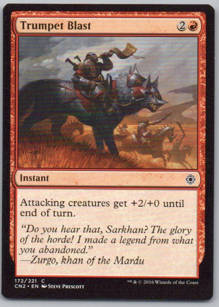 Trumpet Blast 172 Normal Instant Card - Conspiracy: Take the Crown
