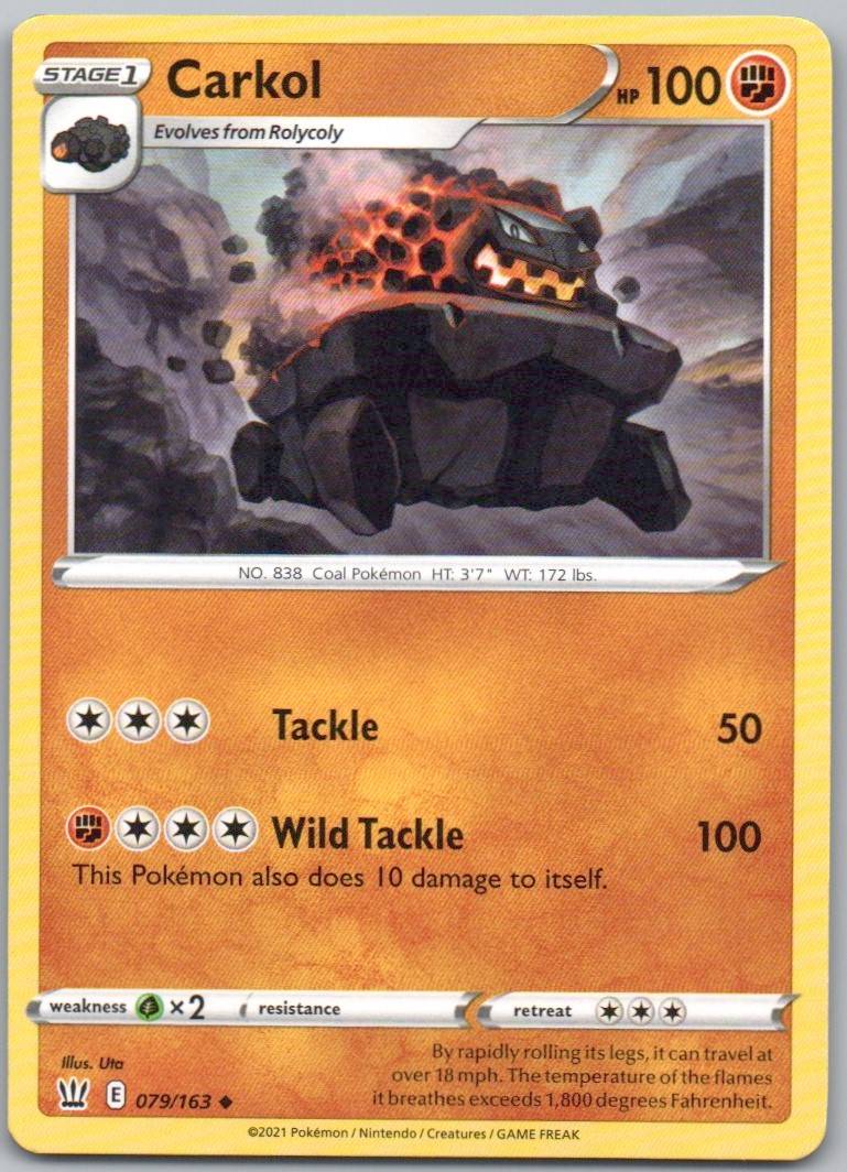 Carkol 079 Normal Fighting Card - Battle Styles