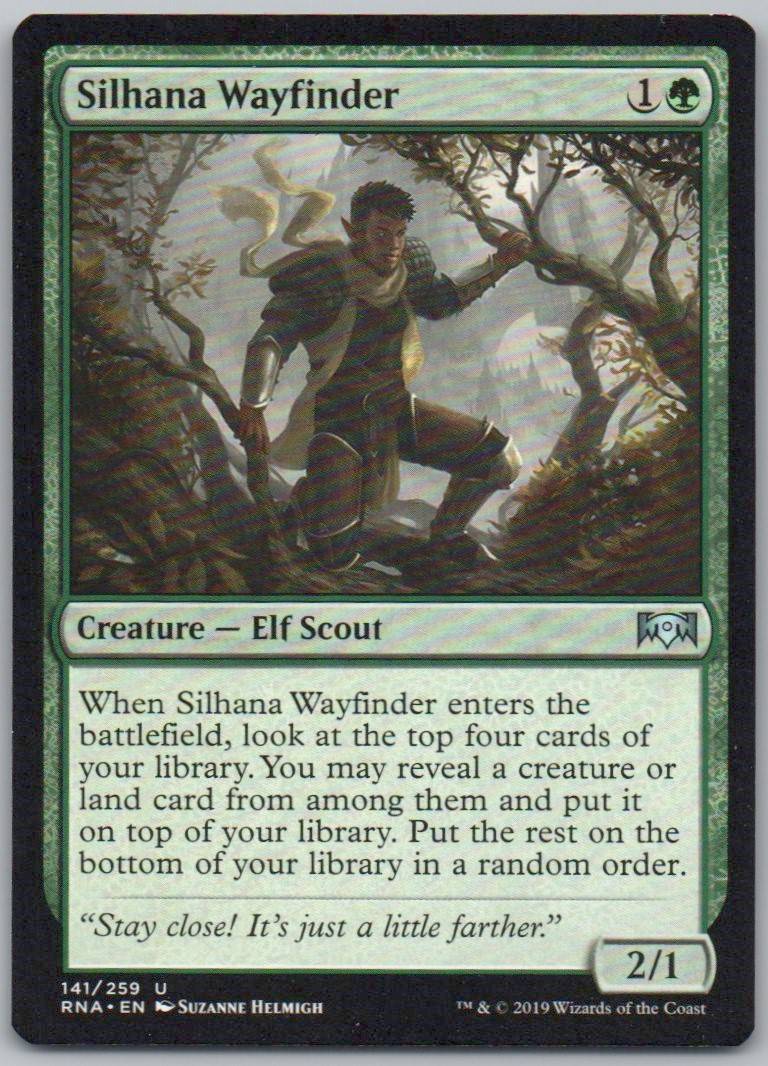 Silhana Wayfinder 141 Normal Creature Card - Ravnica Allegiance