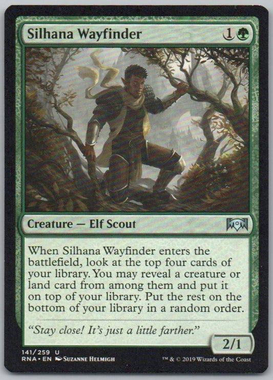 Silhana Wayfinder 141 Normal Creature Card - Ravnica Allegiance