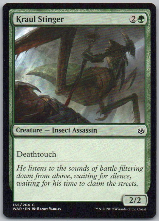 Kraul Stinger 165 Normal Creature Card - War of the Spark