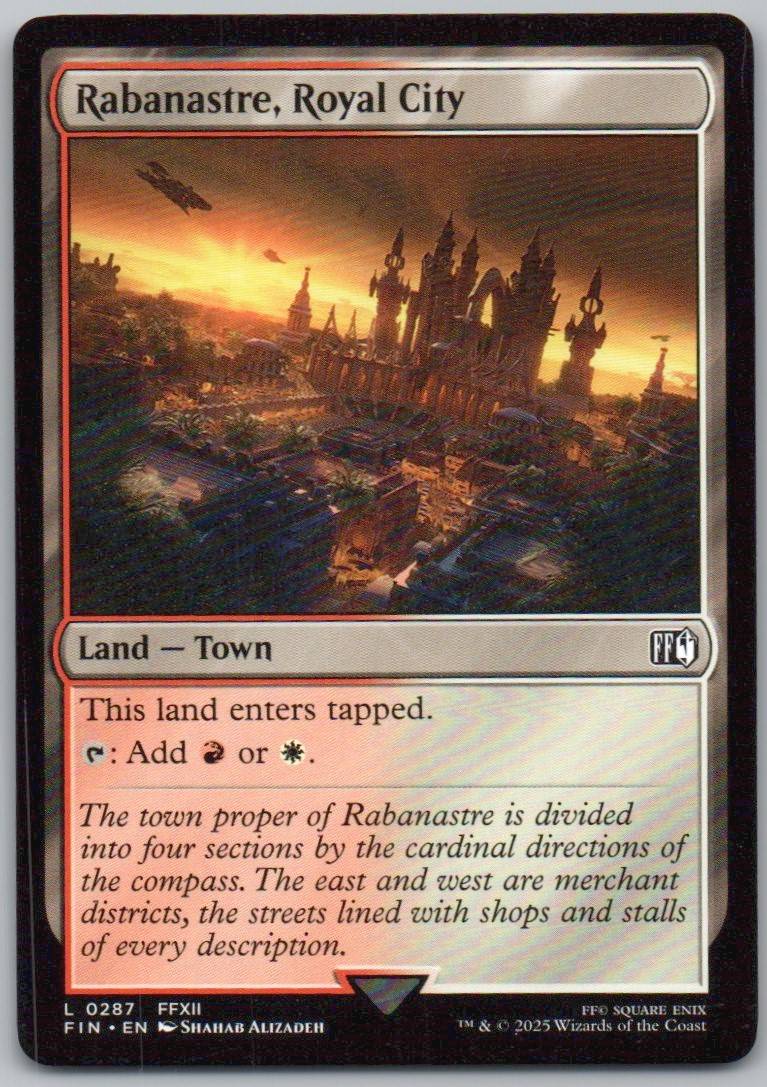 Rabanastre, Royal City 287 Normal Land Card - FINAL FANTASY