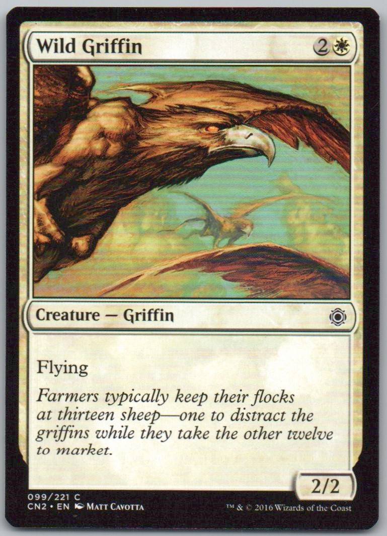 Wild Griffin 99 Normal Creature Card - Conspiracy: Take the Crown