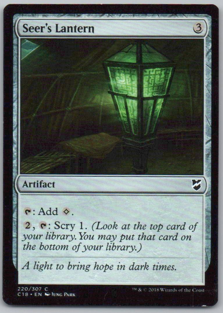 Seer's Lantern 220 Normal Artifact Card - Commander 2018