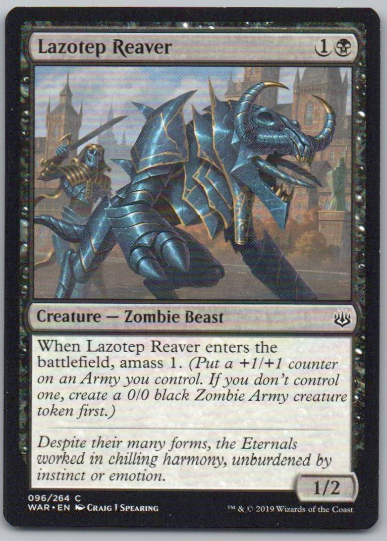 Lazotep Reaver 96 Normal Creature Card - War of the Spark