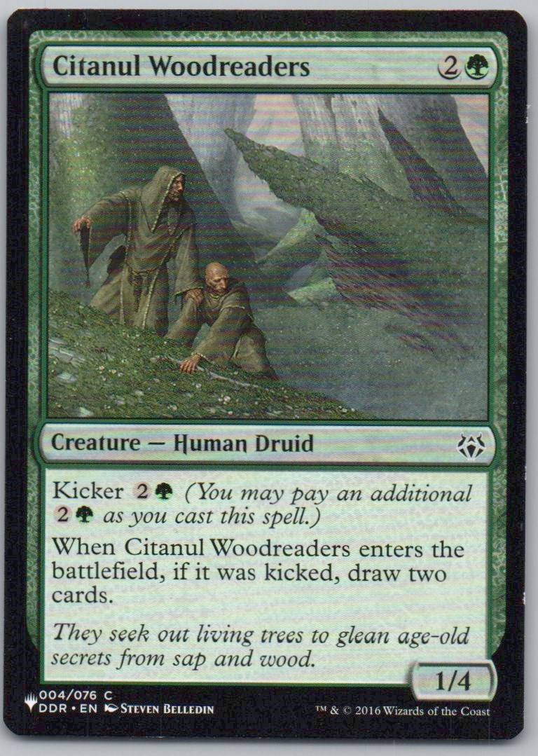 Citanul Woodreaders 4 Normal Creature Card - The List Reprints