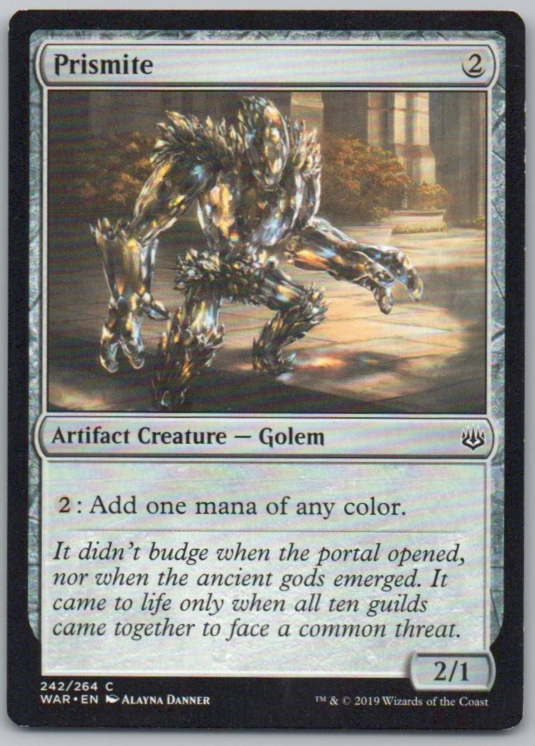 Prismite 242 Normal Artifact Card - War of the Spark
