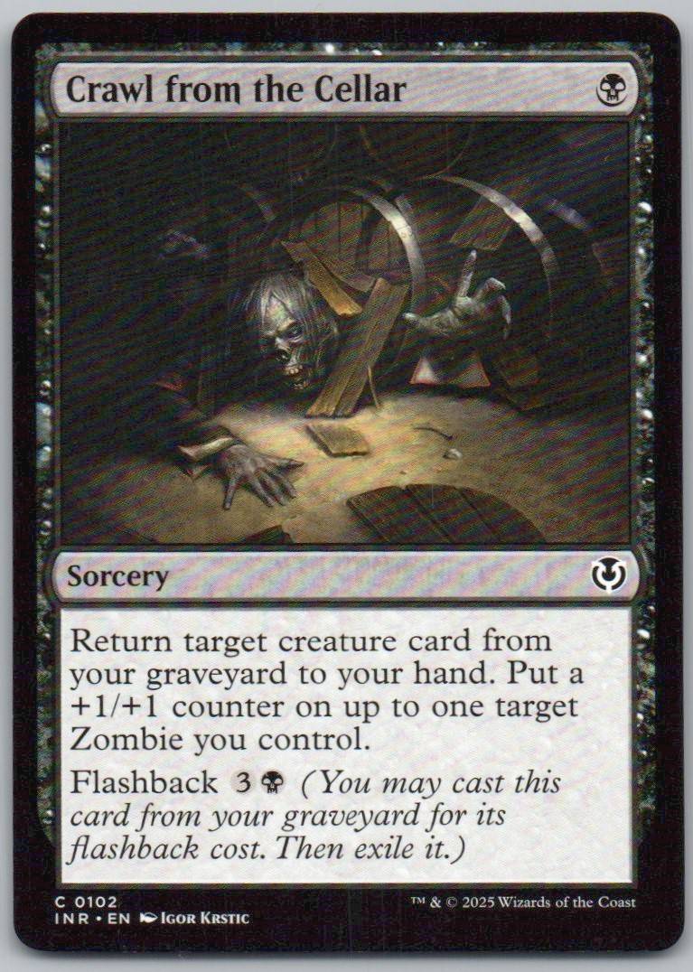 Crawl from the Cellar 102 0 Sorcery Card - Innistrad Remastered