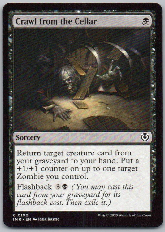 Crawl from the Cellar 102 0 Sorcery Card - Innistrad Remastered