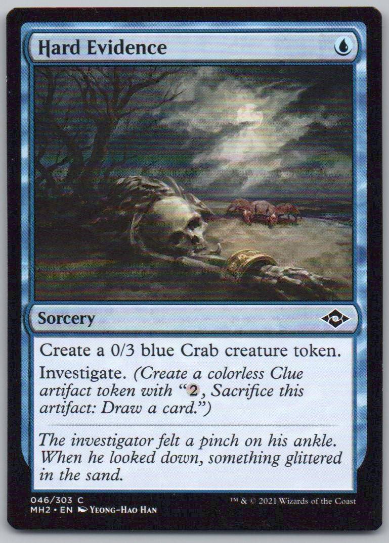 Hard Evidence 46 Normal Sorcery Card - Modern Horizons 2