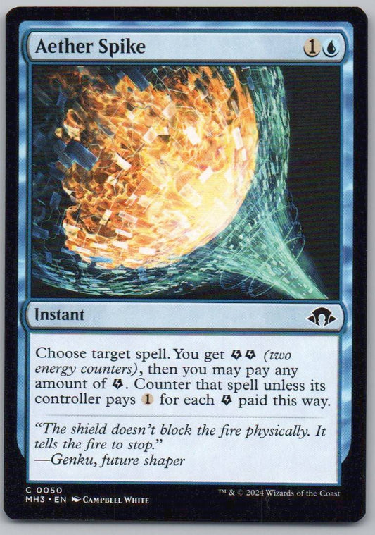 Aether Spike 50 0 Instant Card - Modern Horizons 3