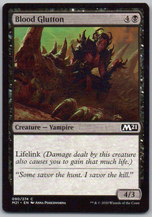 Blood Glutton 90 0 Creature Card - Core Set 2021