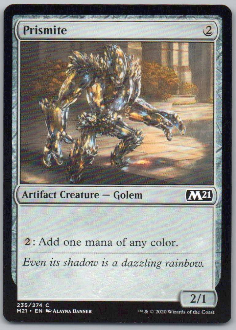 Prismite 235 Normal Artifact Card - Core Set 2021