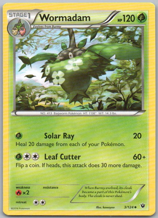 Wormadam 003 Normal Grass Card - Fates Collide