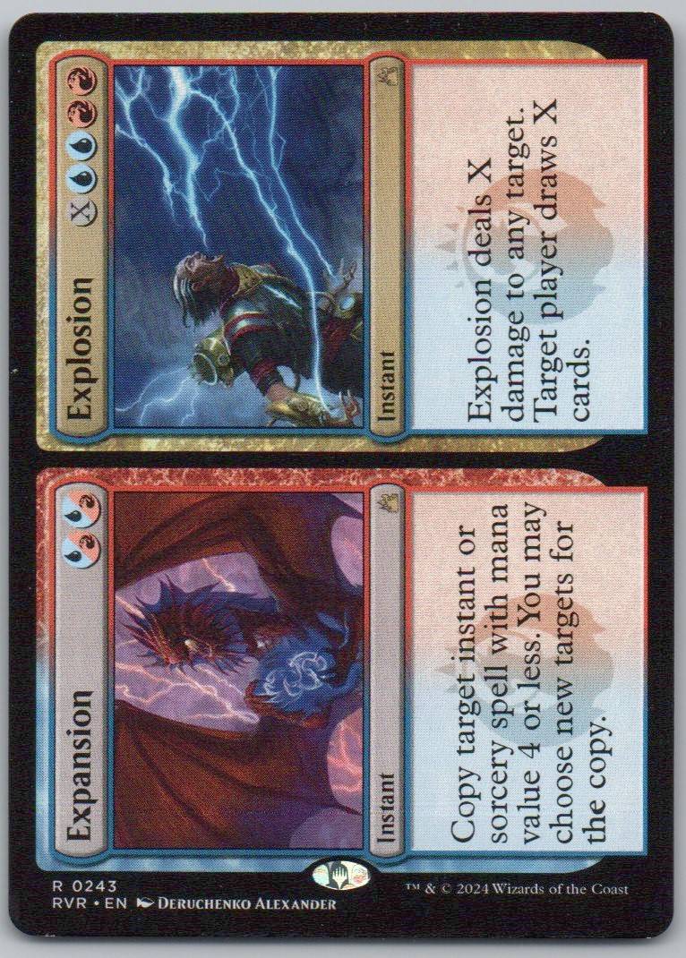 Expansion // Explosion 243 Normal Instant Card - Ravnica Remastered