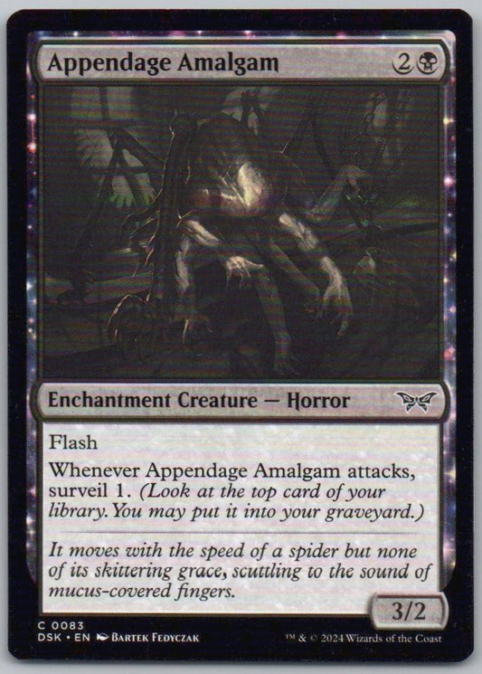 Appendage Amalgam 83 Normal Enchantment Card - Duskmourn: House of Horror