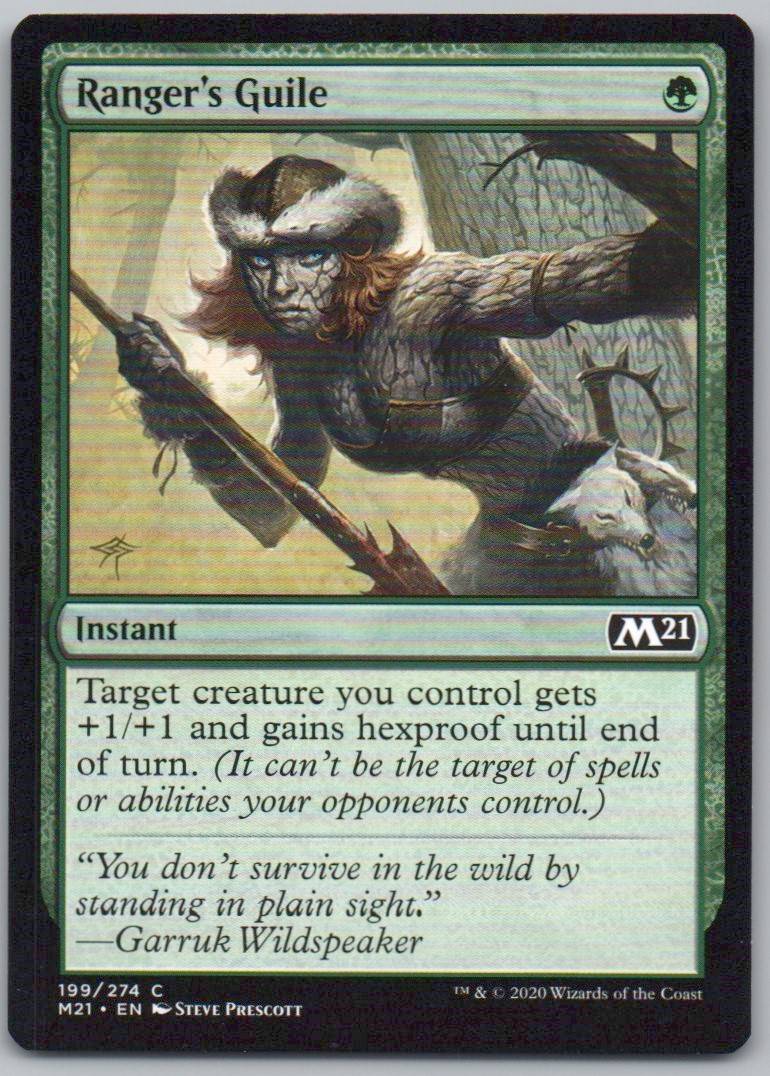 Ranger's Guile 199 Normal Instant Card - Core Set 2021
