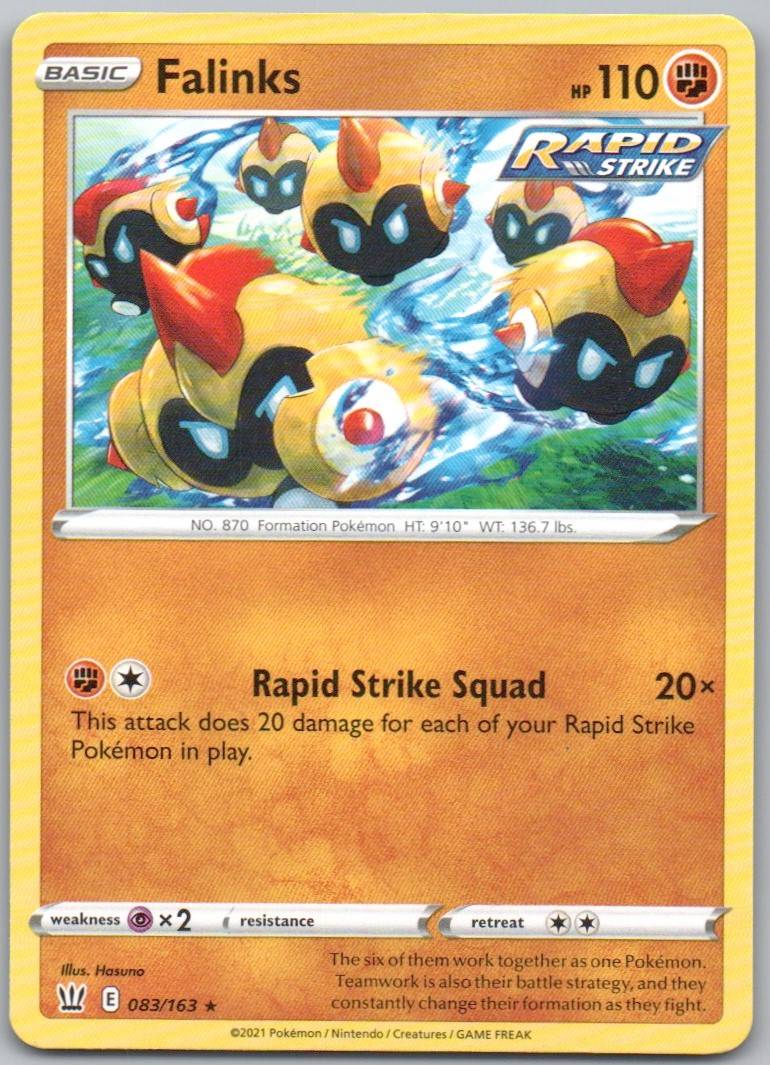 Falinks 083 Normal Fighting Card - Battle Styles