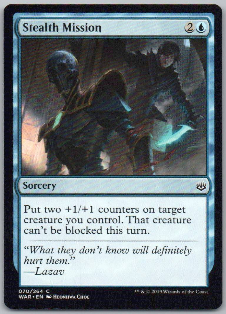 Stealth Mission 70 Normal Sorcery Card - War of the Spark