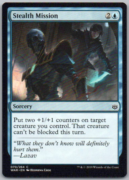 Stealth Mission 70 Normal Sorcery Card - War of the Spark