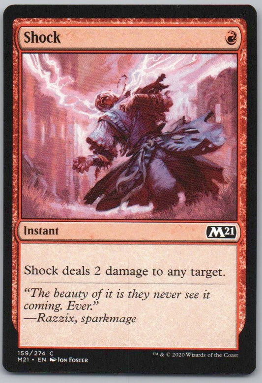 Shock 159 0 Instant Card - Core Set 2021