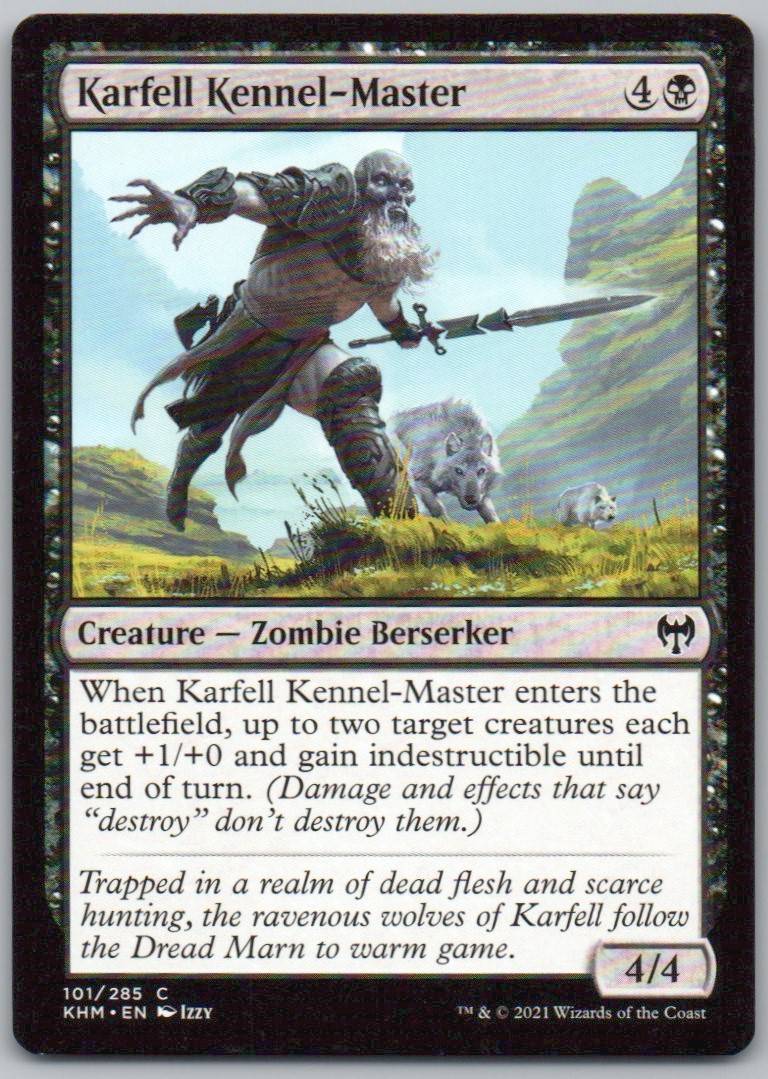 Karfell Kennel-Master 101 Normal Creature Card - Kaldheim