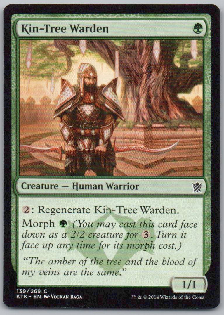 Kin-Tree Warden 139 0 Creature Card - Khans of Tarkir
