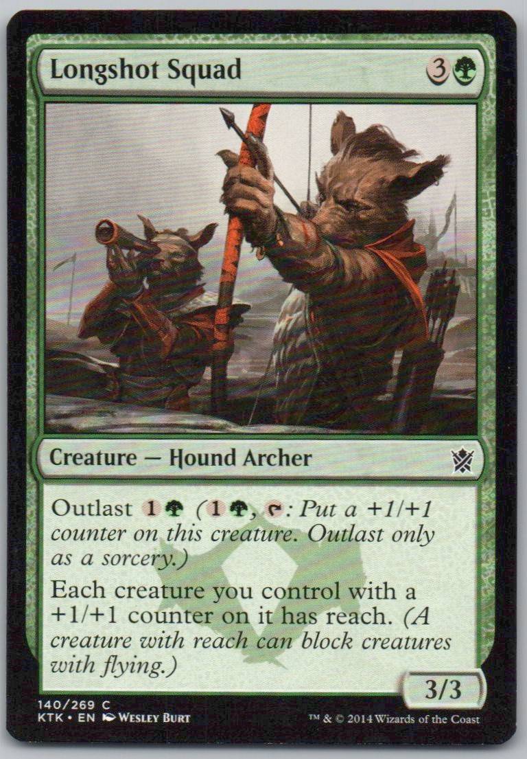 Longshot Squad 140 0 Creature Card - Khans of Tarkir