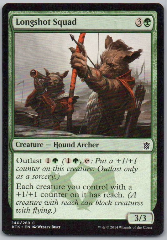 Longshot Squad 140 0 Creature Card - Khans of Tarkir