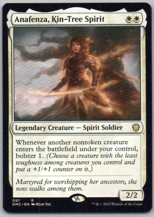 Anafenza, Kin-Tree Spirit 97 Normal Legendary Card - Commander: Dominaria United