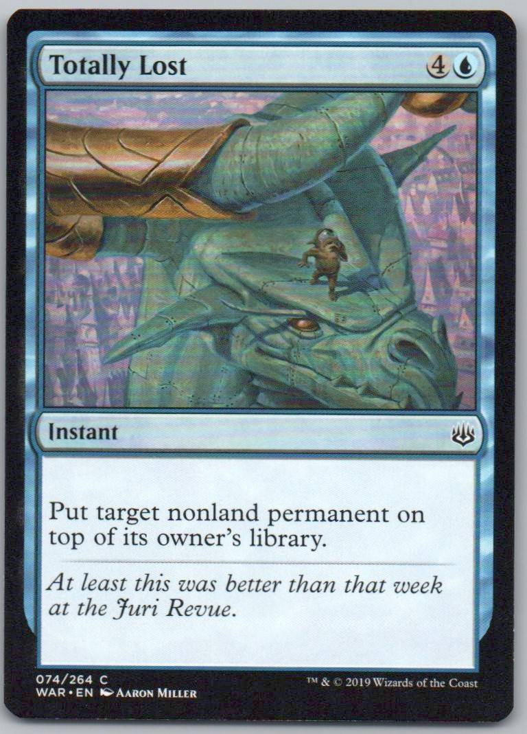 Totally Lost 74 Normal Instant Card - War of the Spark