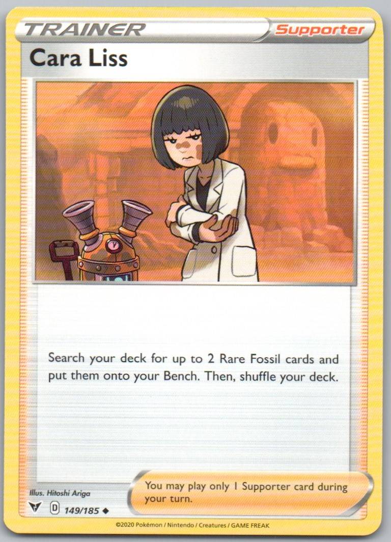 Cara Liss 149 Normal Trainer Card - Vivid Voltage