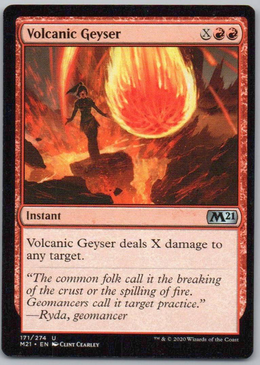 Volcanic Geyser 171 Normal Instant Card - Core Set 2021